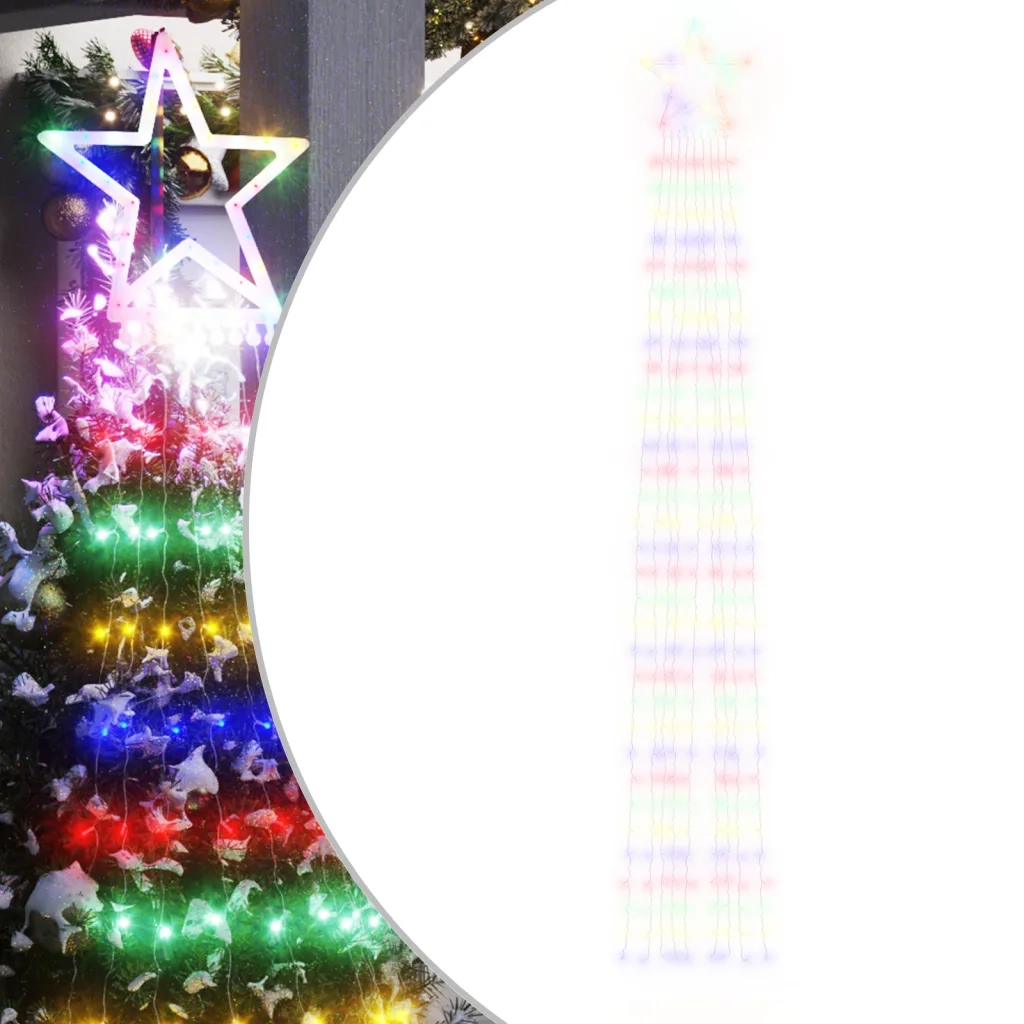 Illuminazione per Albero di Natale 320 LED Colorato 375 cm CFW3805519