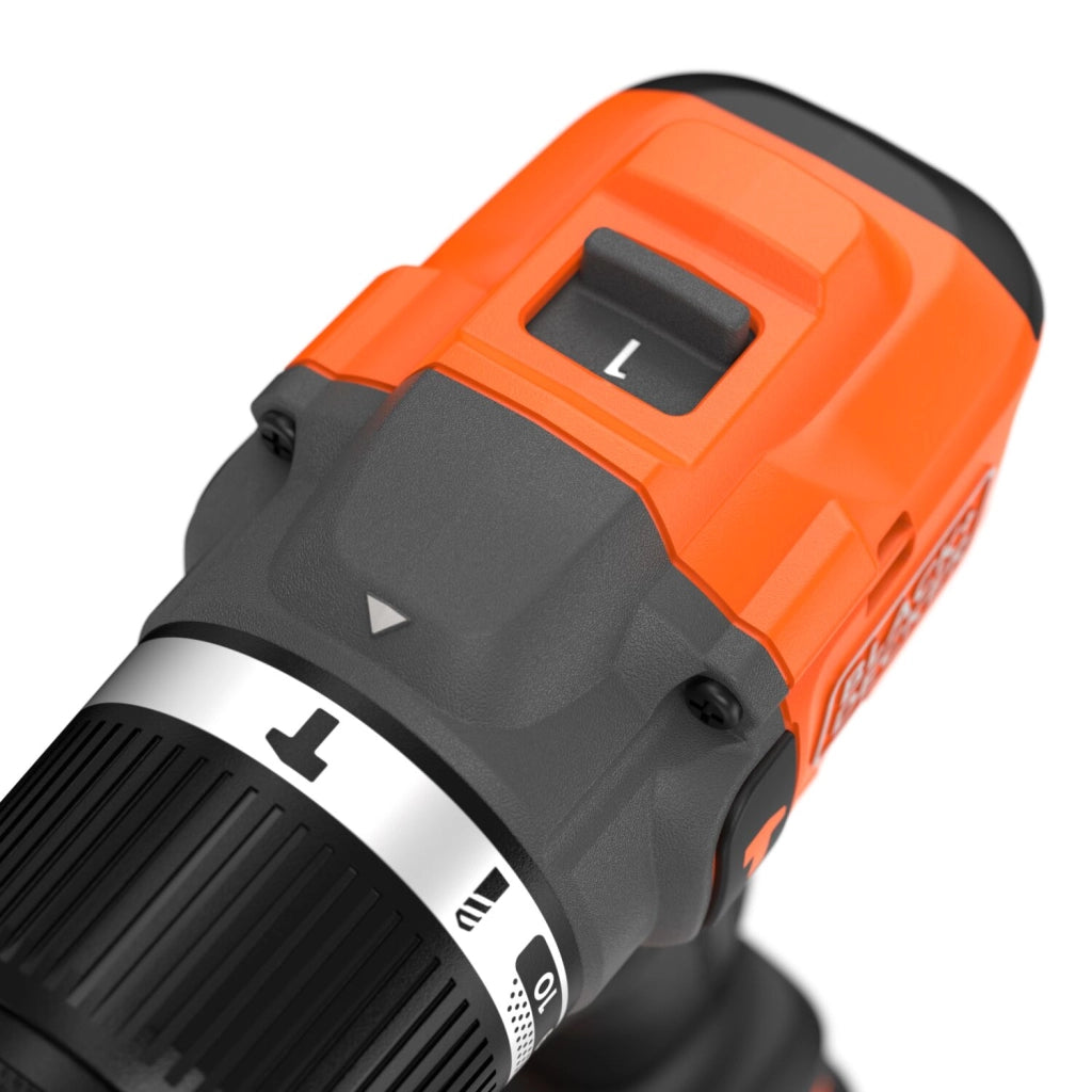 Trapano Avvitatore Black & Decker BLD783E1K 18V con Batteria e Valigetta