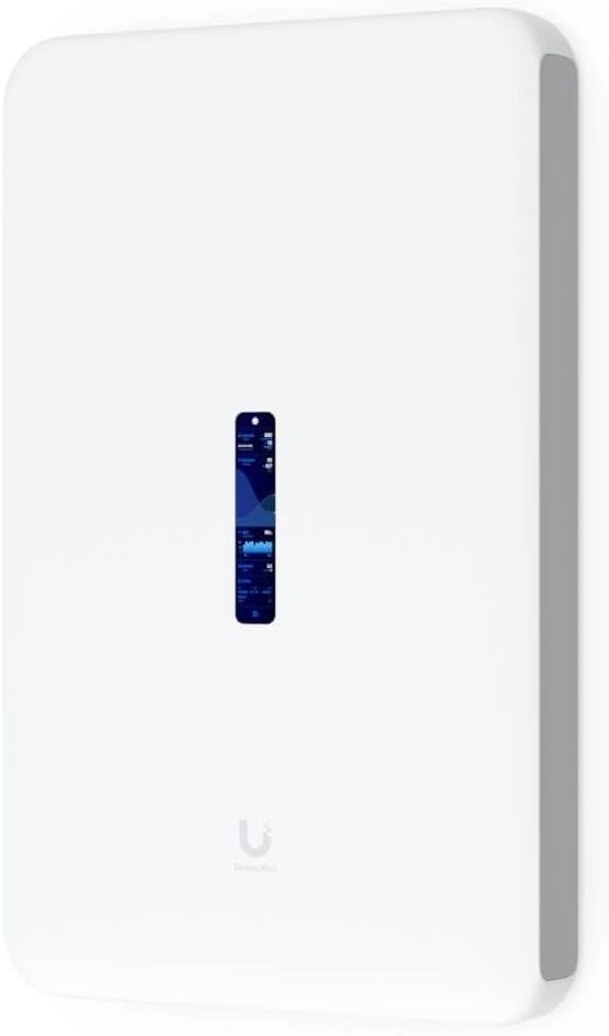 Wall-mountable UniFi OS Console with a