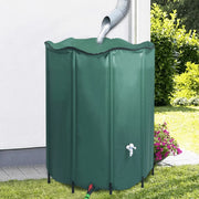 Serbatoio per Acqua Piovana Pieghevole con Rubinetto 1000 L 48607