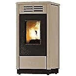 Anselmo Cola LA12TA0Y FREE HR Stufa a Pellet 8.27 kW Potenza Termica Nominale 19 kg Capacita' Serbatoio colore Avorio