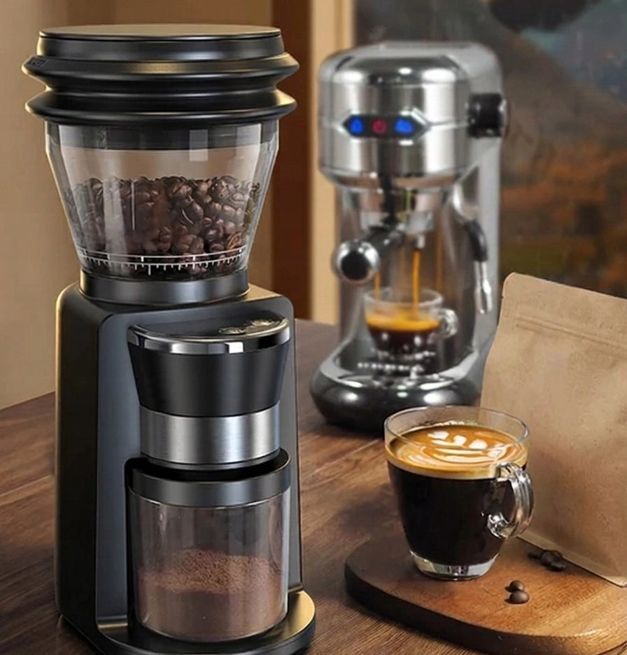 Macinacaffè Elettrico HiBREW G3 220W con Macine Coniche 40 mm; 34 Livelli e Tramoggia 210 g