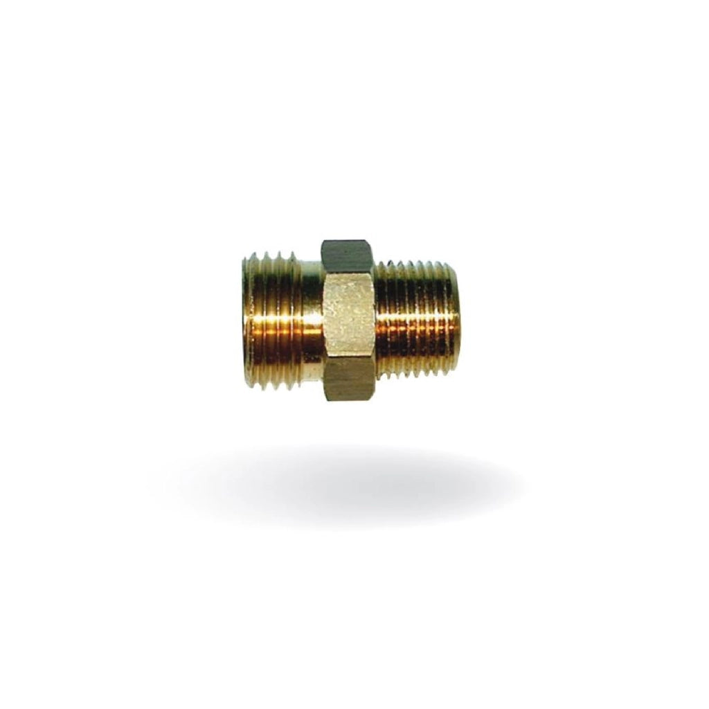 Niples dx sx 1/2 20x14 (ET 10) accessori per gas niplex  raccordo a vite doppia dx - sx Attacco mm 20x14