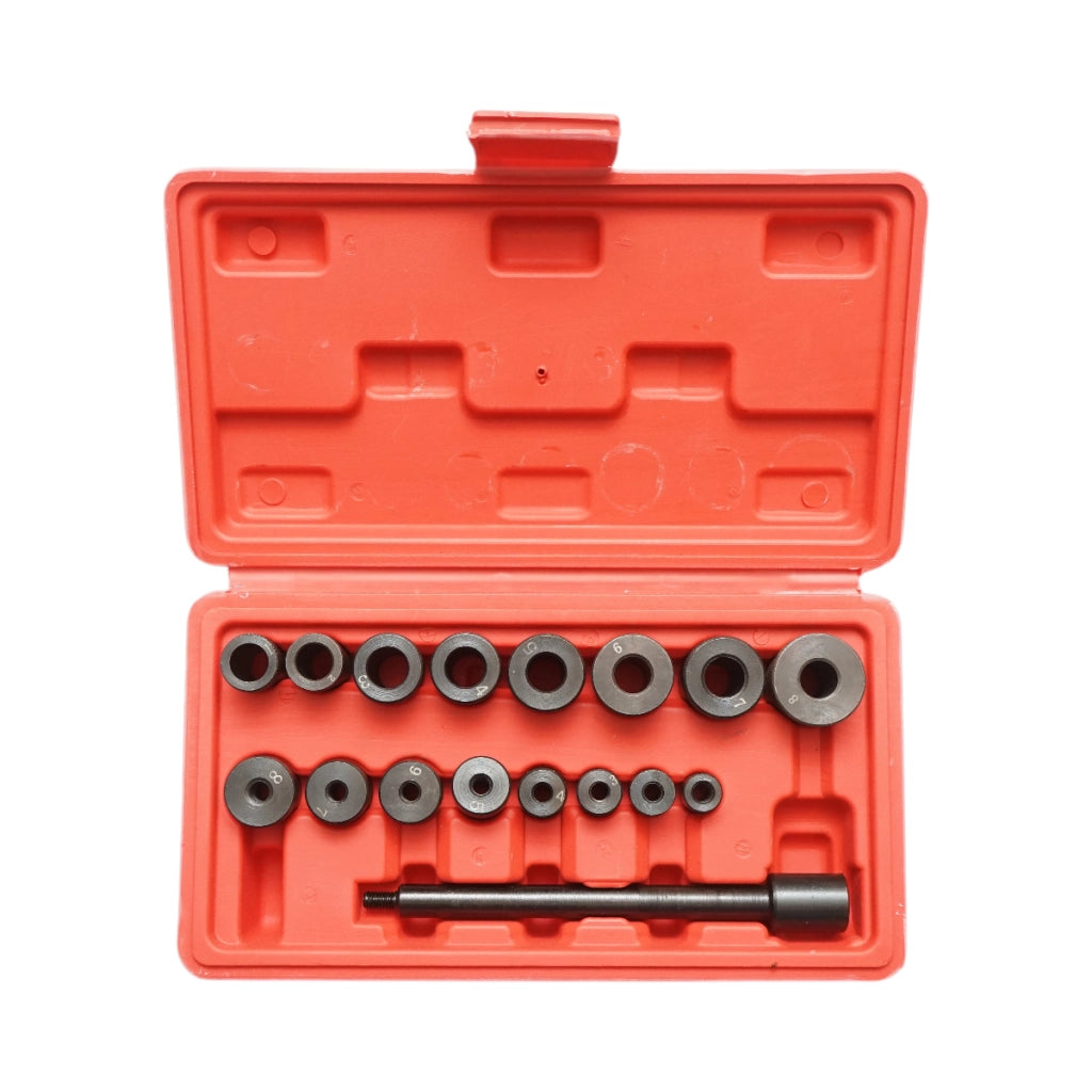 Kit universale di montaggio e centraggio della frizione ad anello conico da 17 pezzi