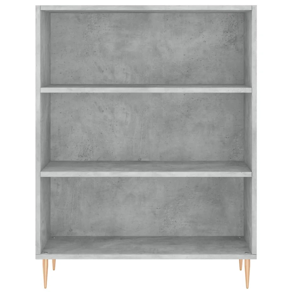 Credenza Grigio Cemento 69,5x34x180 cm in Legno Multistrato 3200061