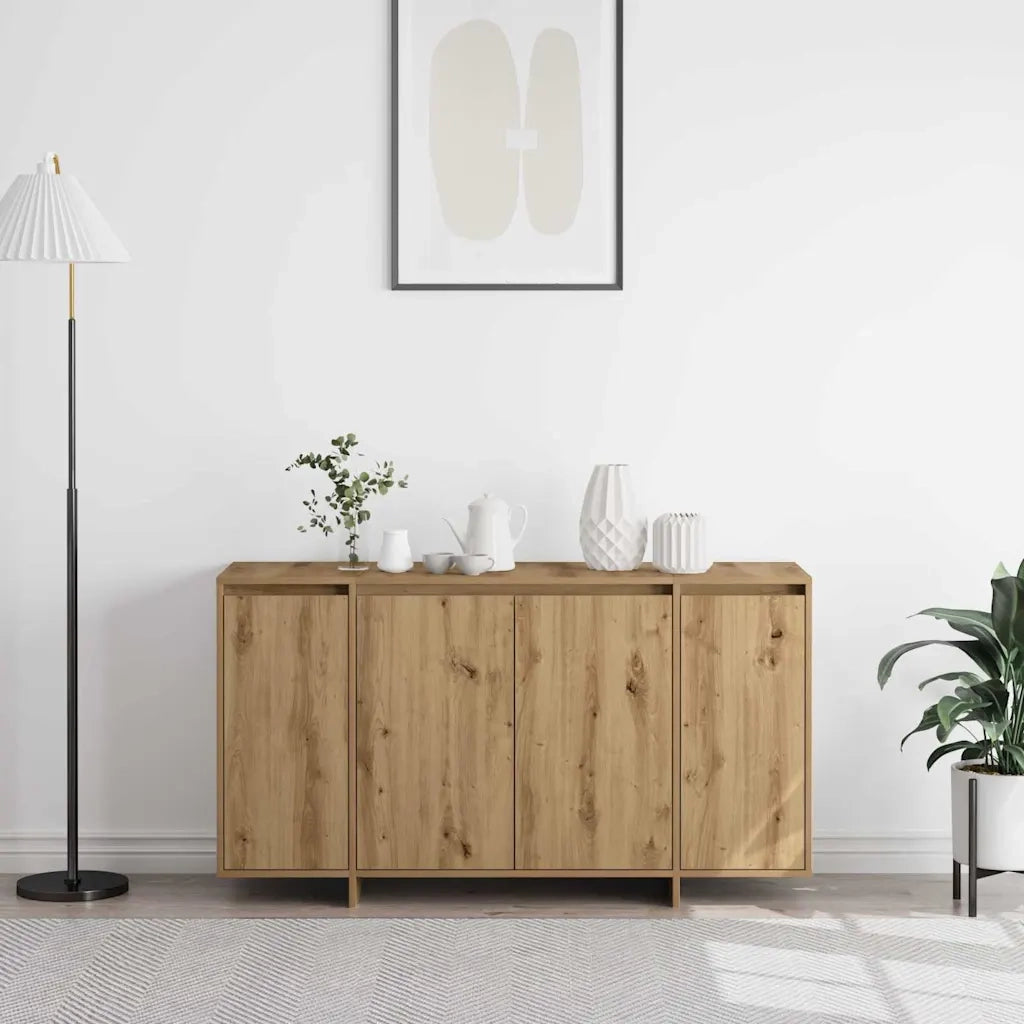 Credenza Rovere artigianale 135 x 41 x 75 cm Legno multistrato 3333894