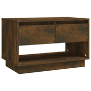 Mobile TV multimediale mensola TV credenza TV sala da pranzo soggiorno camera da letto rovere affumicato 70 x 41 x 44 cm legno ingegnerizzato marrone 02_0027379