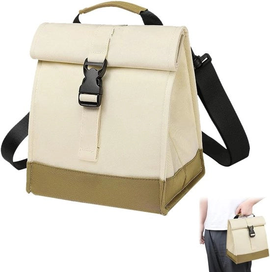 Tas picnic portatile 10L opvouabile con isolamento termico per mantenere caldo contenitore per il pranzo isolato portatile per il lavoro e la scuola