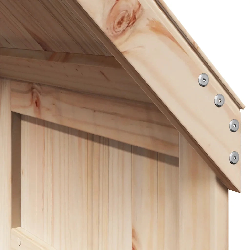 Tetto per Letto Bambini 55x84x132 cm in Legno Massello di Pino
