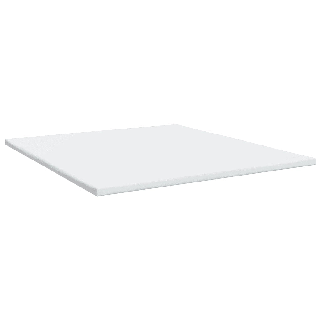 Giroletto a Molle con Materasso Grigio Scuro 200x200 cm Tessuto