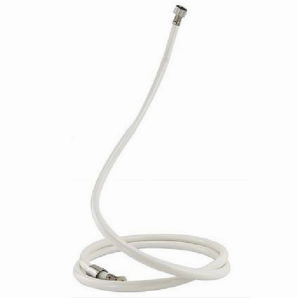 Trade Shop - Laccio Tubo Flessibile Doccia Pvc Bianco Universale Lunghezza 1,8 Metri 69236 -