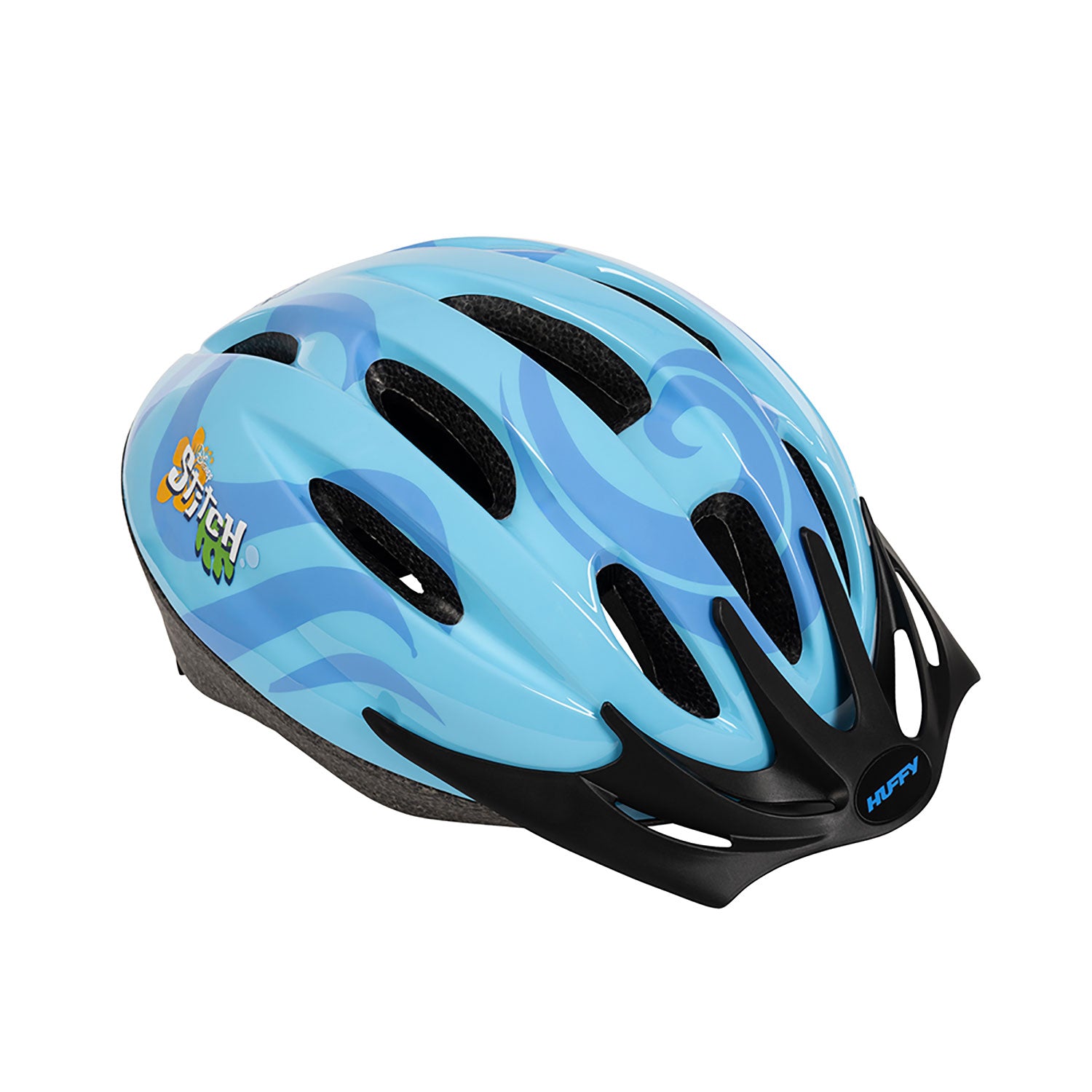 Casco da Bici per Bambino Disney Stitch Misura 50-54 cm Regolabile Blu