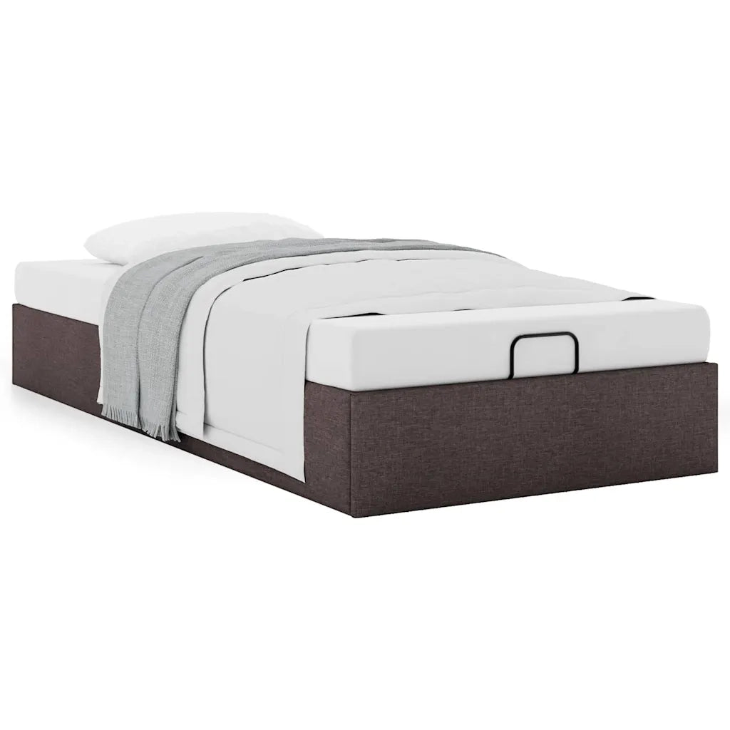 Struttura Letto Pouf senza Materasso 100x200 cm in Tessuto