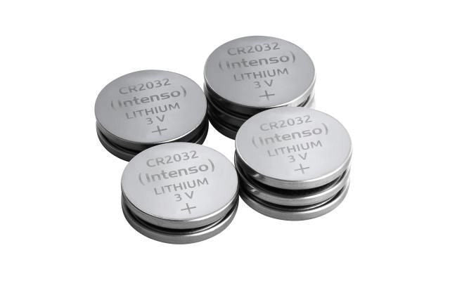 Intenso 7502430 batteria per uso domestico Batteria monouso CR2032 Lithium-Manganese Dioxide (LiMnO2)
