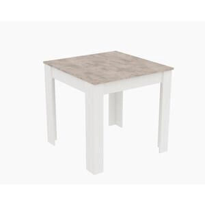 Tavolo Quadrato Fisso cm. 80x80x75h spessore mm. 15