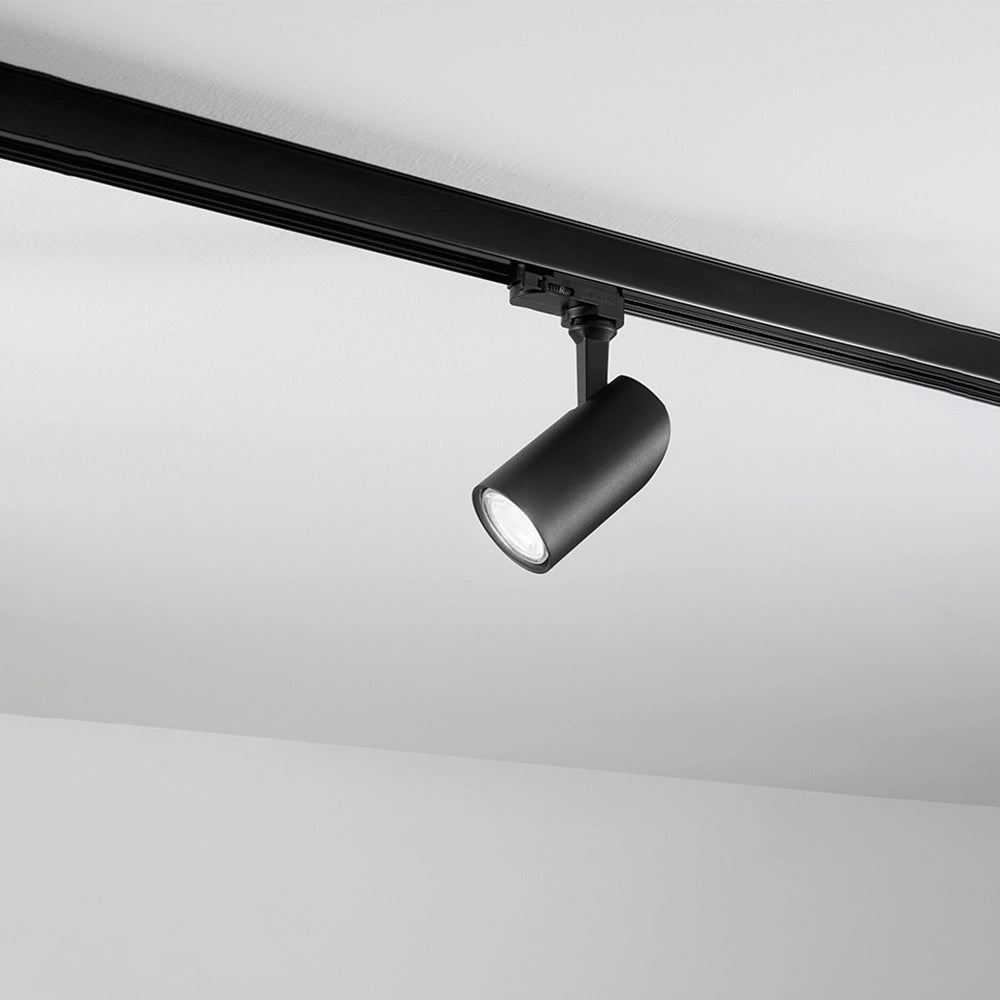 Faretto Binario Moderno Binario Alluminio Nero Gu10