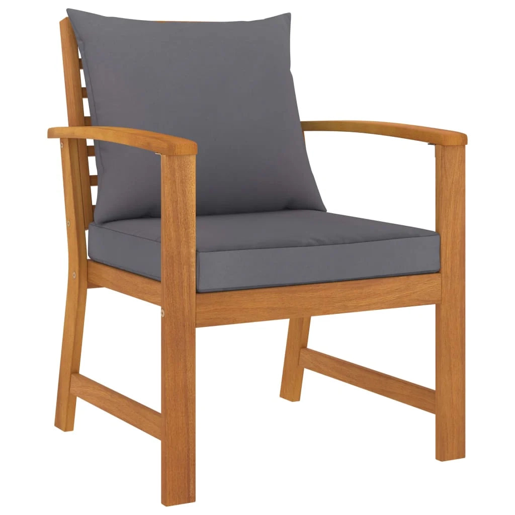 Set di mobili da giardino mobili da esterno 5 pezzi con cuscini legno massello di acacia 02_0016287