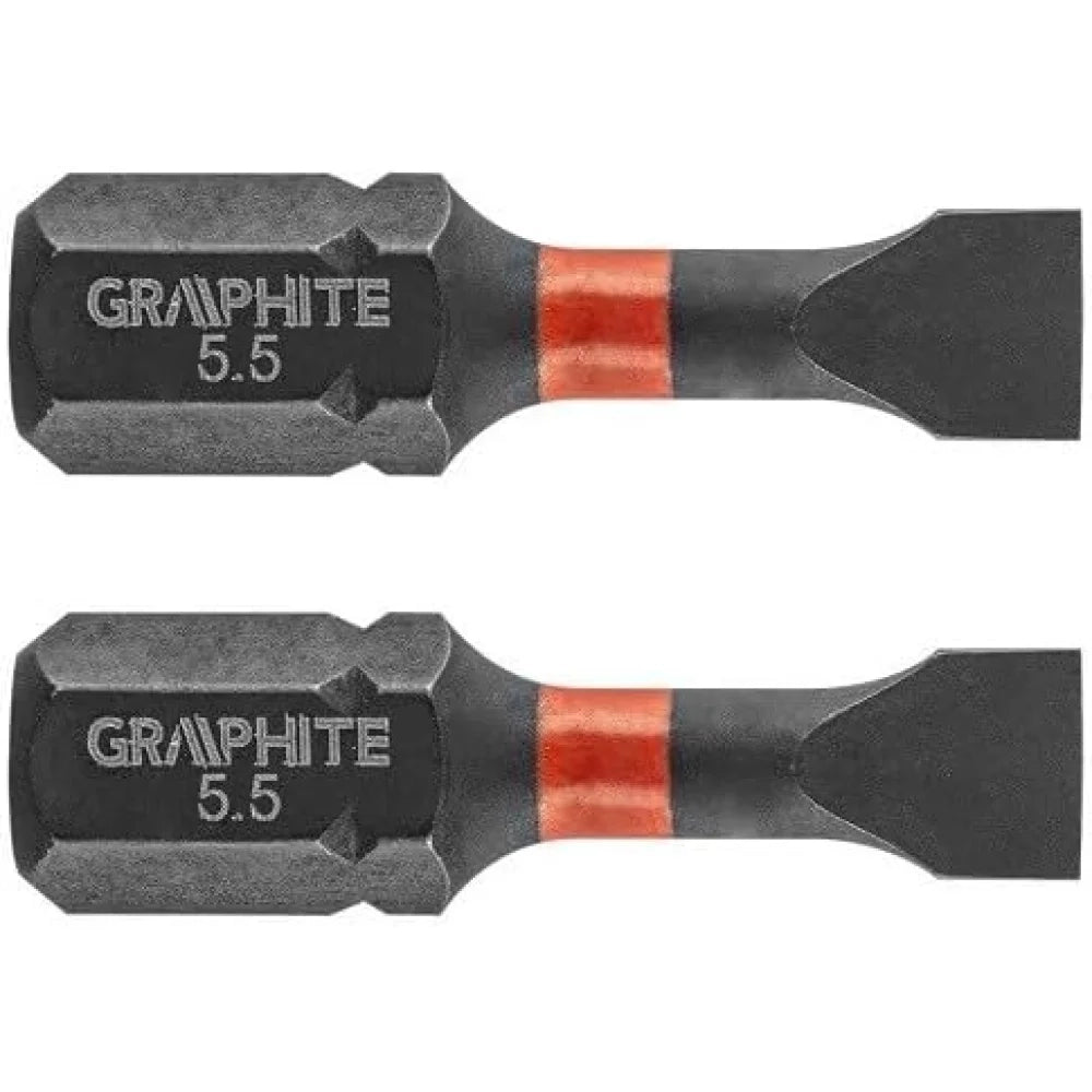 Topex 56h510 inserti ad impatto o sl5.5 x 25 mm, 2 pz ds