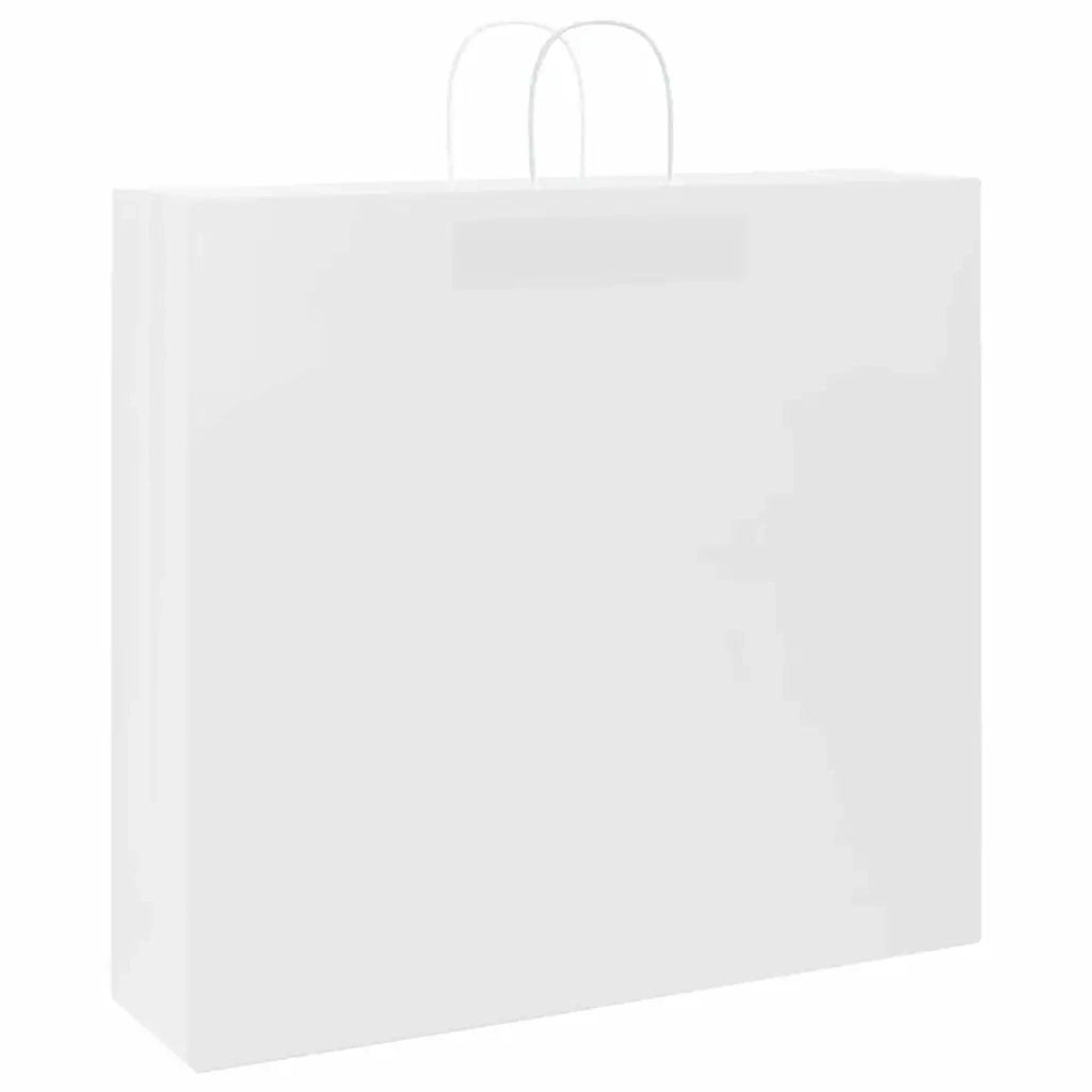 Sacchetti di Carta 250 pz con Manici Bianchi 54x15x49 cm CFW5627303