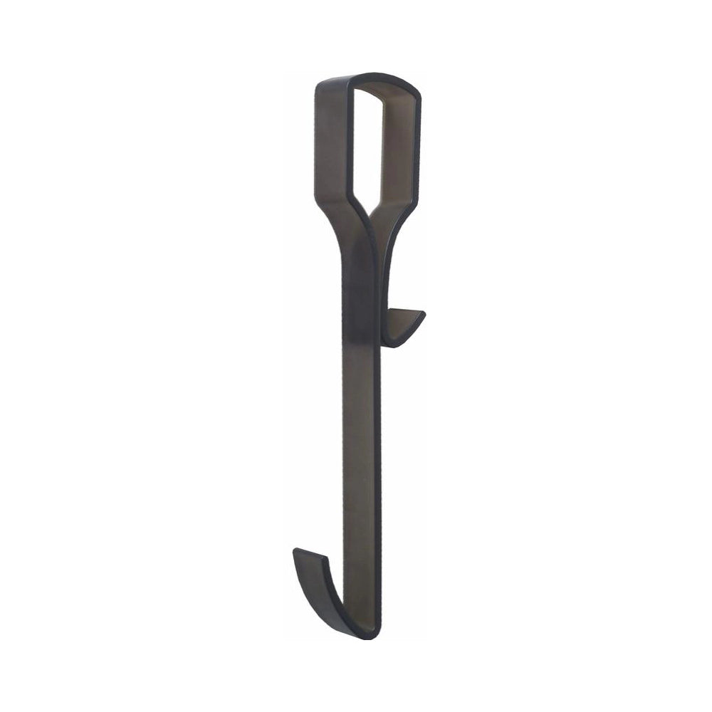 Pika' 1 appendino per box doccia boa satinato nero 30 centimetri accessorio bagno