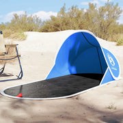 Tenda da Spiaggia Pop-Up - Tenda da campeggio Azzurra Impermeabile 852578