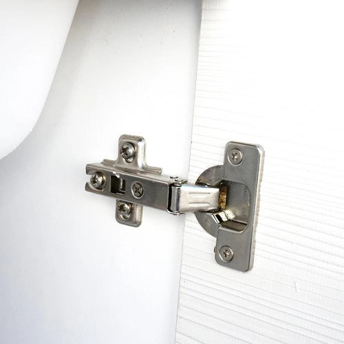 Lavatoio con mobile in legno e vasca in ABS con strizzatoio  - Bianco