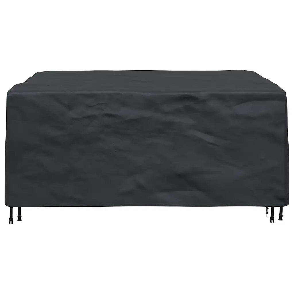 vidaXL Copertura per mobili da esterno Nero 200 x 165 x 80 cm 600D