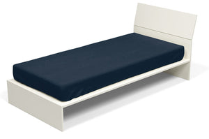 Lenzuolo Sotto con Angoli ed Elastico Tinta Unita Blu Scuro Matrimoniale Maxy