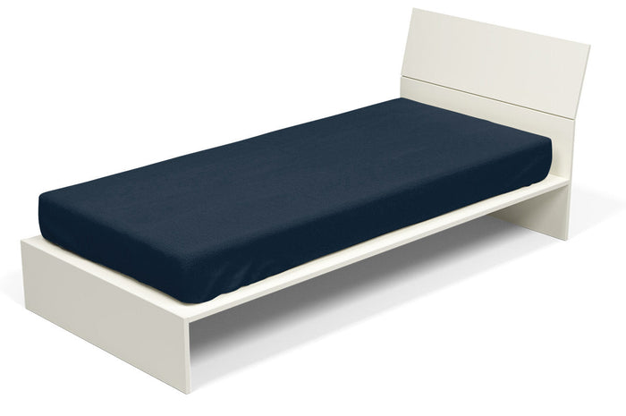 Lenzuolo Sotto con Angoli ed Elastico Tinta Unita Blu Scuro Matrimoniale Maxy