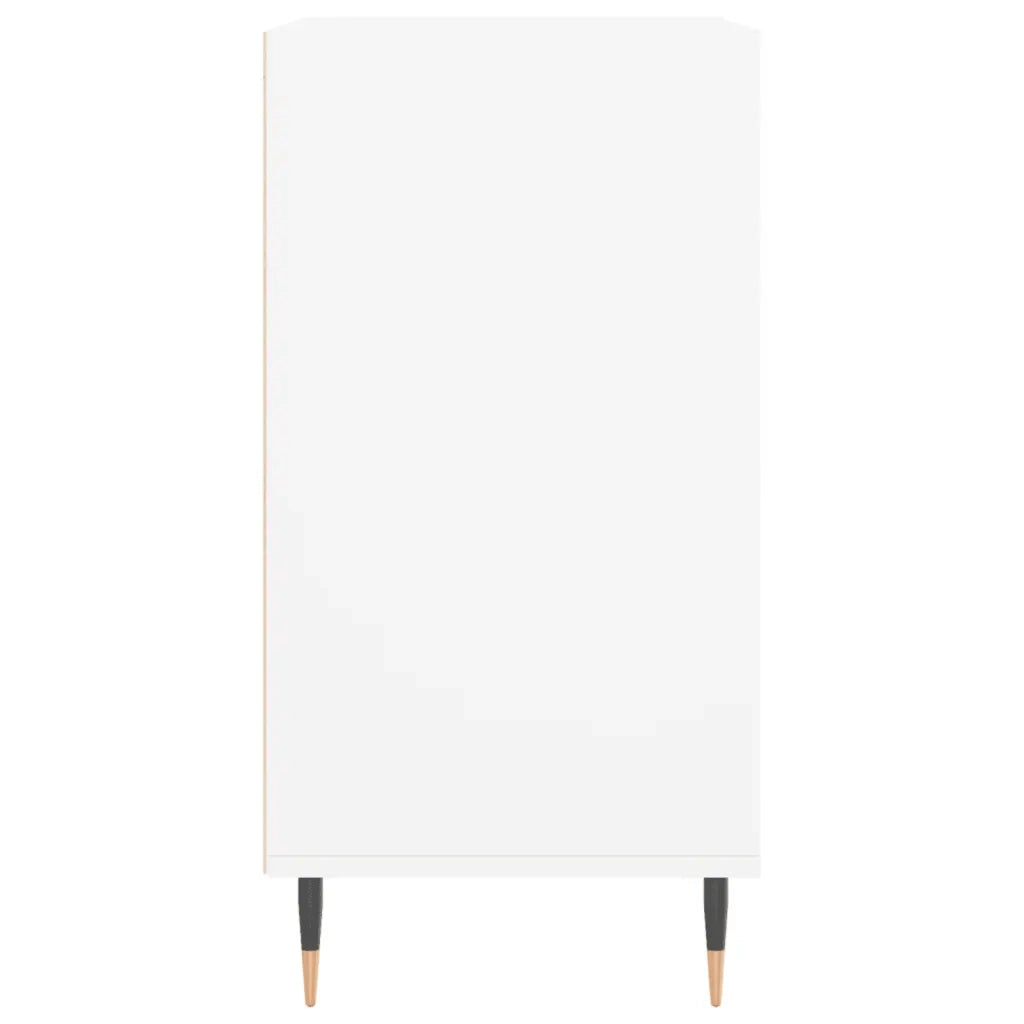 Credenza-Buffet-Armadio da cucina Bianca 57x35x70 cm in Legno Multistrato 514316