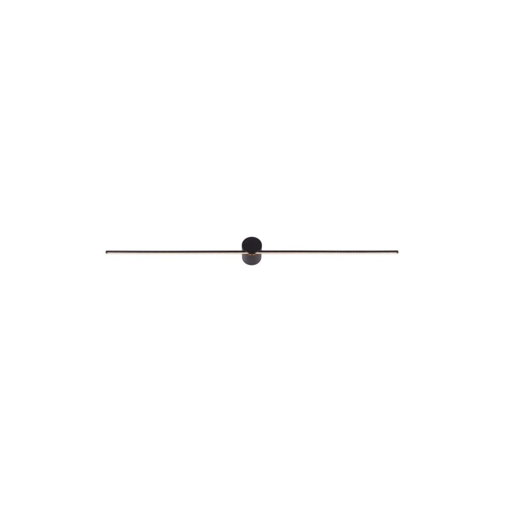 Applique bagno specchio LED Nowodvorski PIN nera 91cm