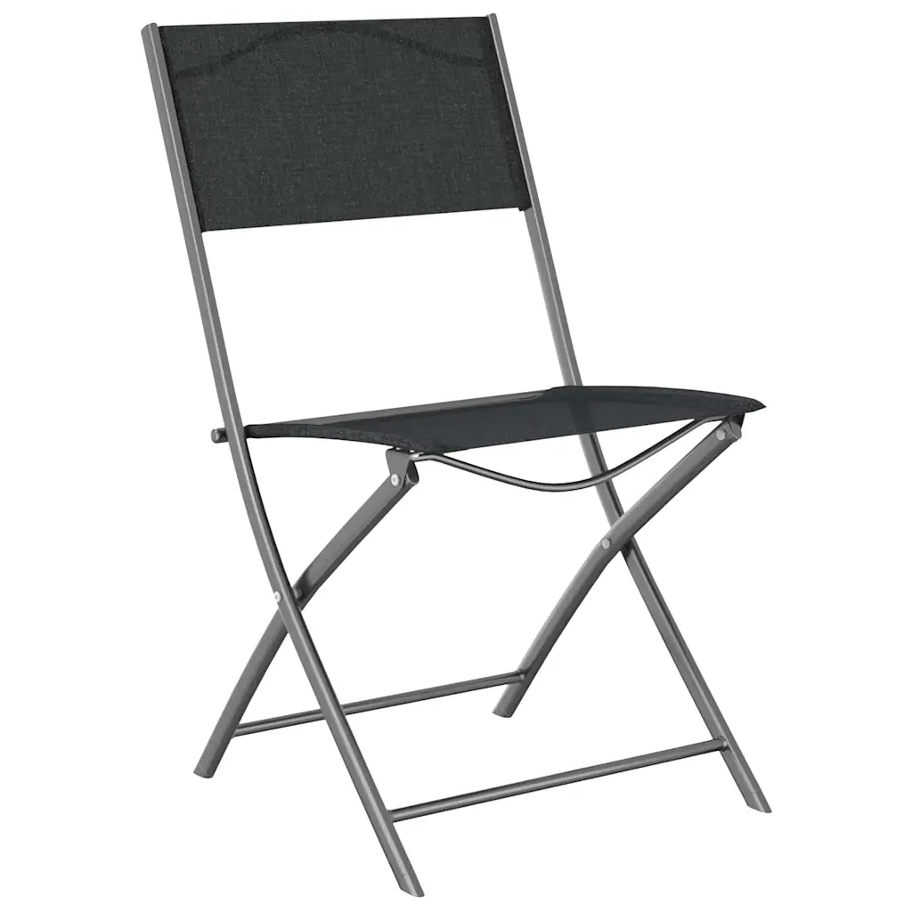 Set da Pranzo per Giardino 3 pcs Nero 3379373