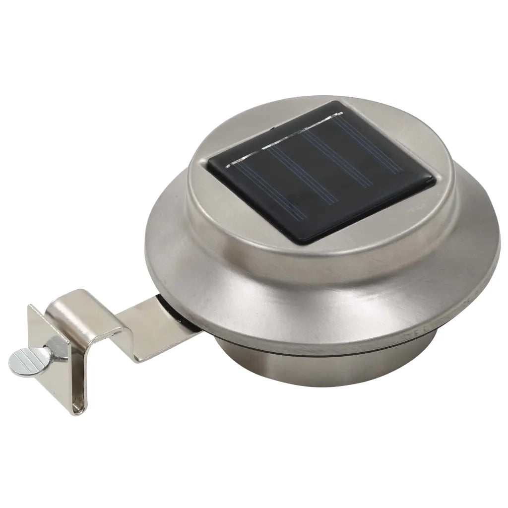 Lampade Solari da Esterno 12 pz LED Rotonde 12 cm Bianche CFW6459539