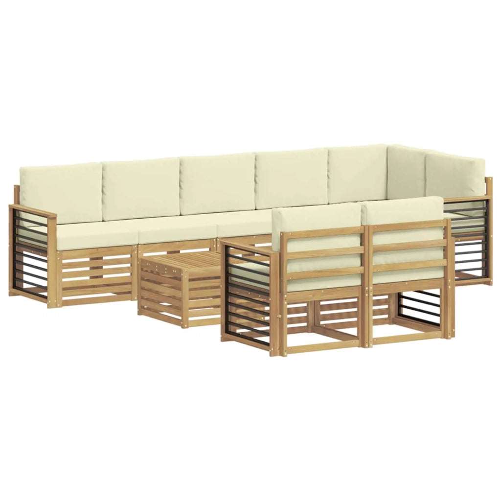 Set divani Legno di Acacia Massello