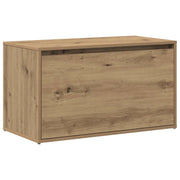 Panca Ingresso 80x40x45 cm Rovere Artigianale Legno Multistrato
