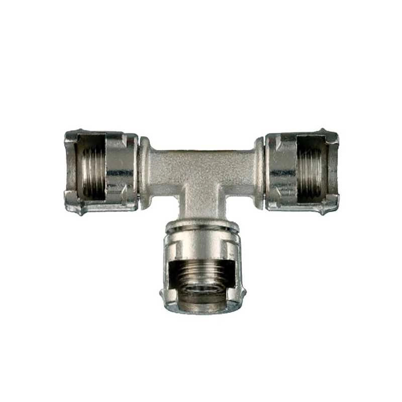 Raccordo 3 Dadi Fresati 12/B 1/4 pz.1 Bl Ani
