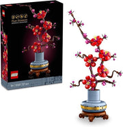 LEGO 10369  Icons Albicocco Giapponese, Fiore Finto Artificiale da Costruire per Adulti, Decorazione Floreale per Casa d