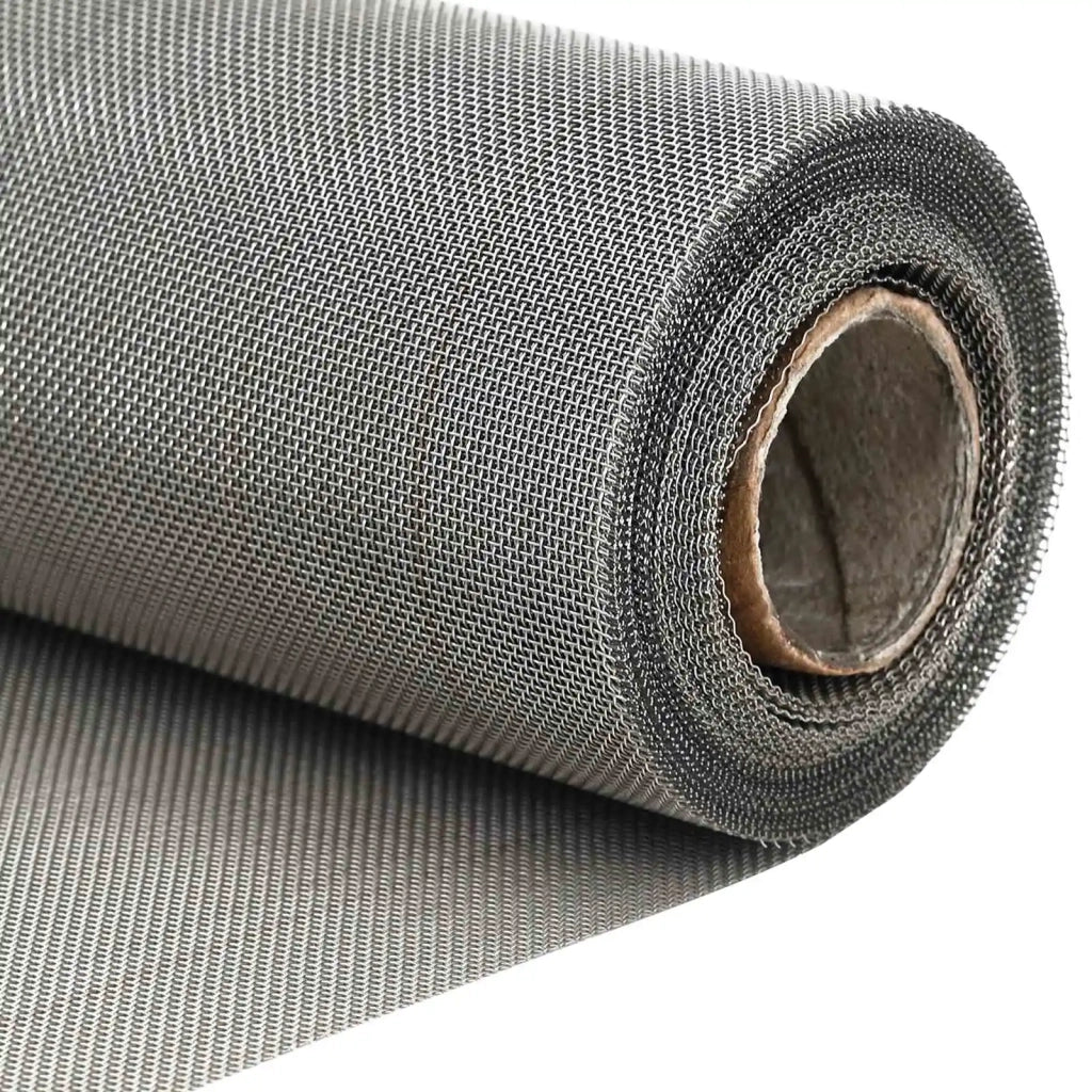 Rete per schermatura 20 x 500 cm 30 Mesh Argento 42039545