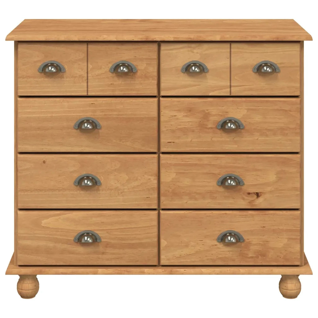 Cassettiera ASKIM Marrone 91 x 40 x 79 cm Pino massello 4105421