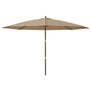 Ombrellone da giardino con palo in legno 400 x 273 cm tortora 02_0008361