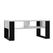 Tavolino modern 2p bianco nero