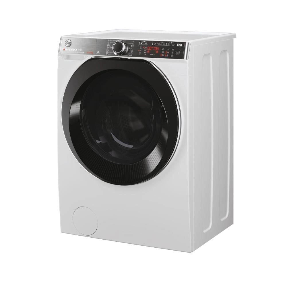 Hoover H-WASH&DRY 550 H-WASH 550, Lavasciuga 14+9 KG, Classe A, 1400 giri, Bianco, Inverter, Vapore, Wi-Fi, H5DPB4149AMBC-S