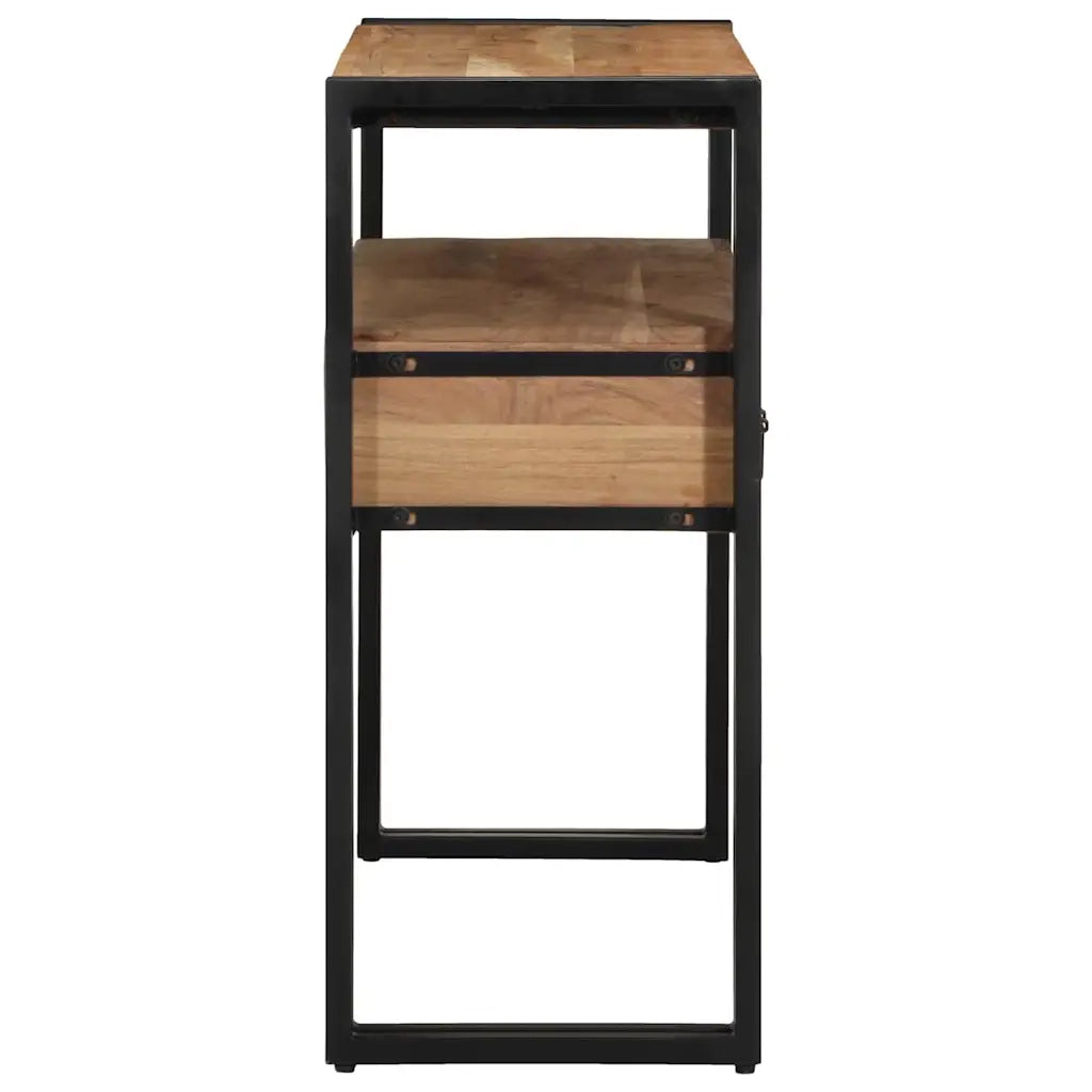 Tavolo consolle 90 x 33 x 75 cm Legno di Acacia Massello 4102743