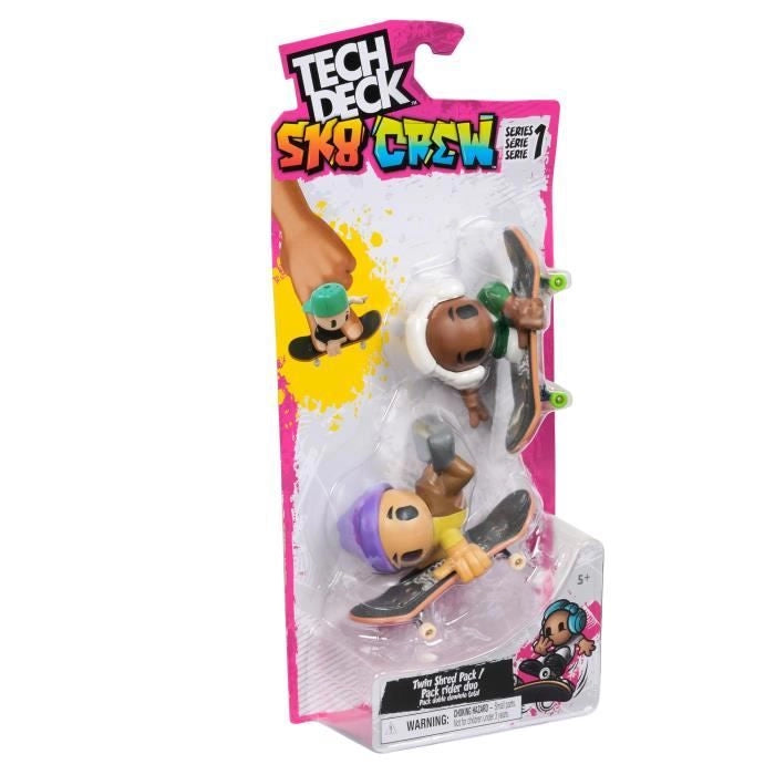 SPIN MASTER PACK DA 2 SK8 CREW Ponte in teak (assortiti)