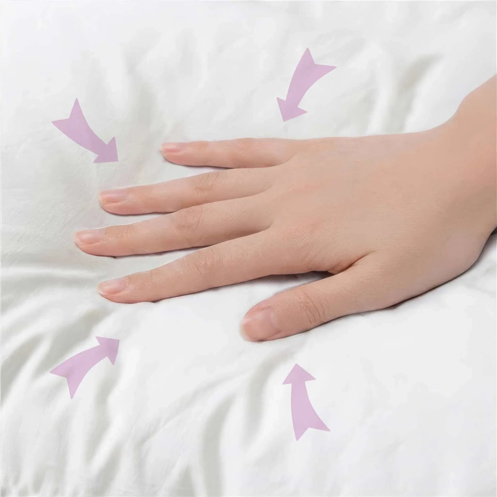 Cuscino con cuscino HEERLEN 2 pz Nero Fleece PV 927641