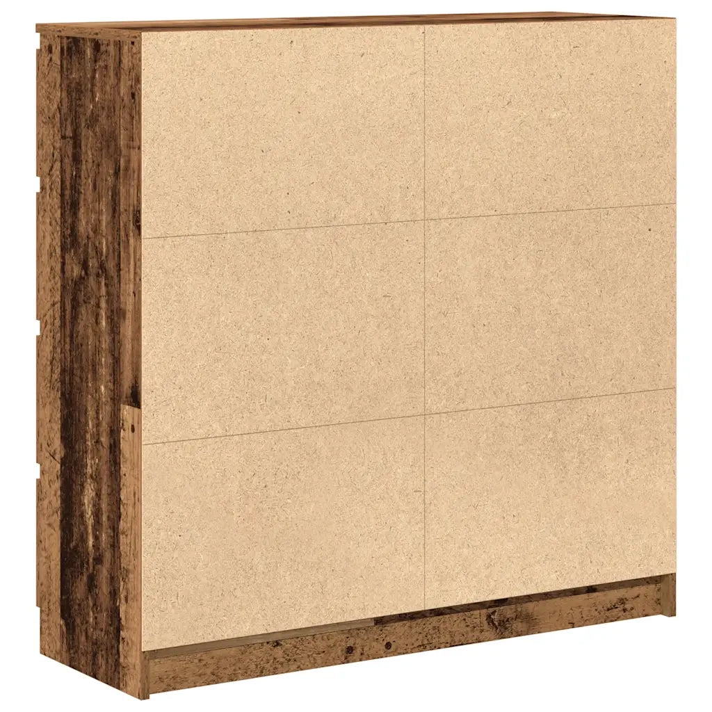 Credenza Legno Antico 100x35x99 cm in Legno Multistrato 3328496