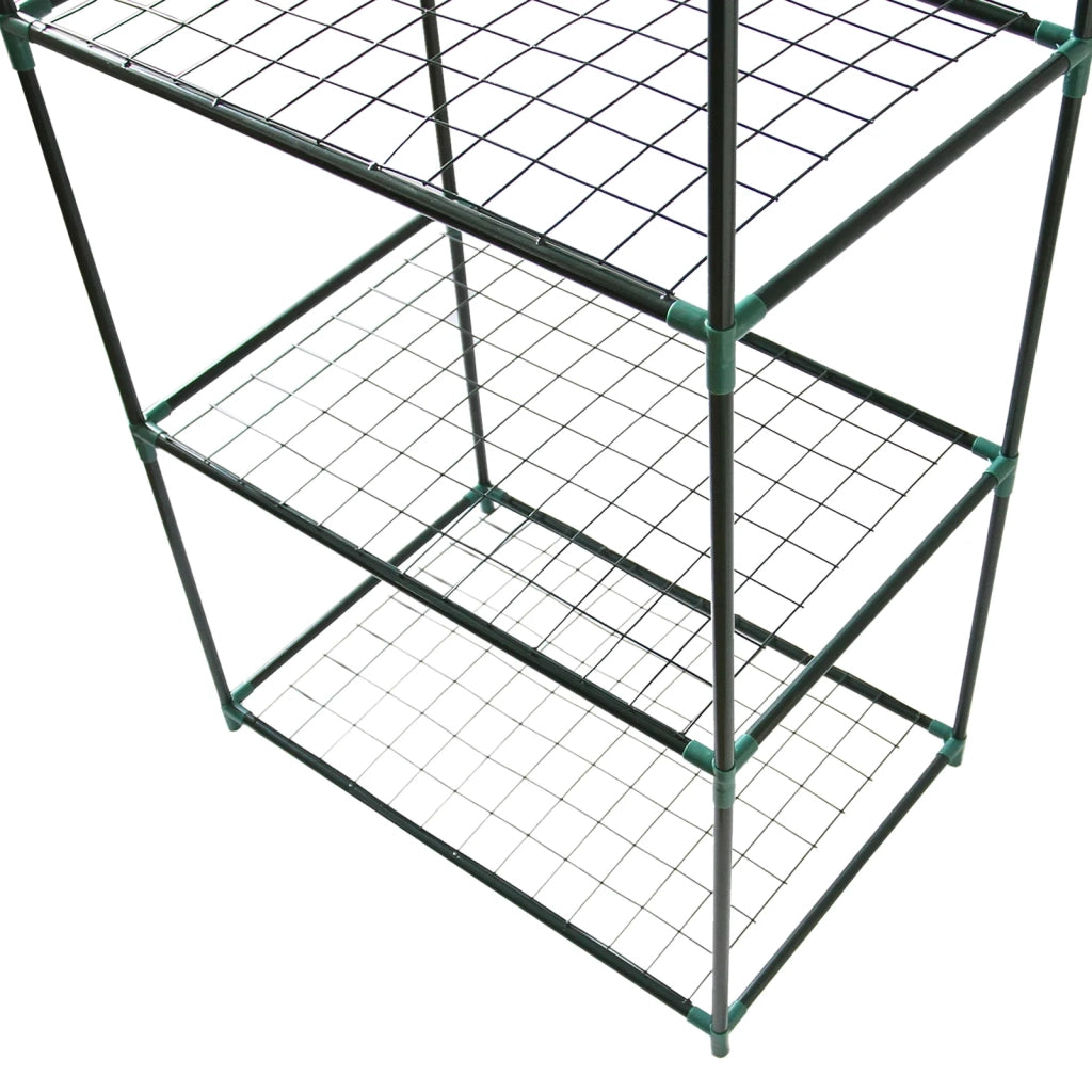 Mini Serra da Appartamento e Giardino Leggera Compatta facile da Montare con Copertura Resistente al Tempo e ai Raggi UV - Copertura in PVC