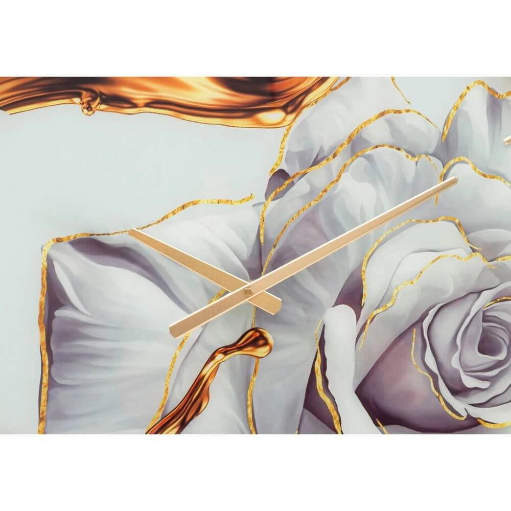 Orologio Glass Rose diam 60 cm - GLASS ROSE