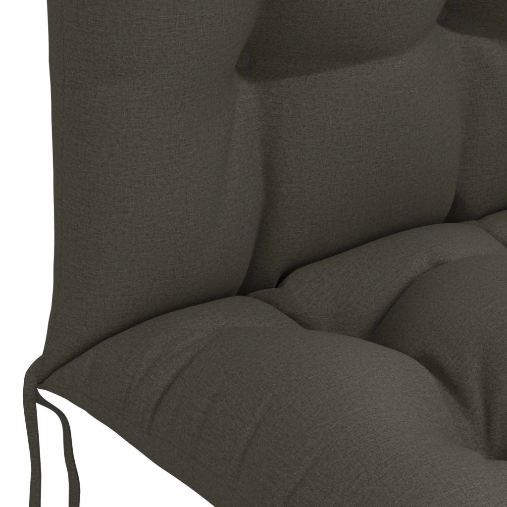 Cuscino per Lounger Sole PUTTEN 100% Poliestere Antracite 948219