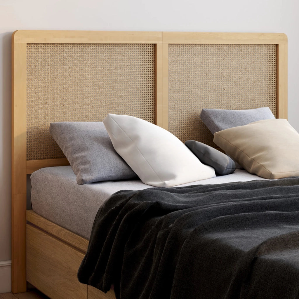 IDMarket - EDHEN 140 CM testata in canna e legno